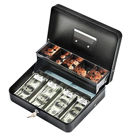 metal 5 bill cash box amazont|Amazon.ca: Cashbox.